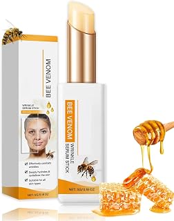 Bee Venom Firming Serum Stick - Anti-Wrinkle Firming Serum, Skin Tightening Cream for Face & Body with Hyaluronic Acid, Lifts & Firms Sagging Skin, Anti-Aging Face Serum for All Skin Types, 5g