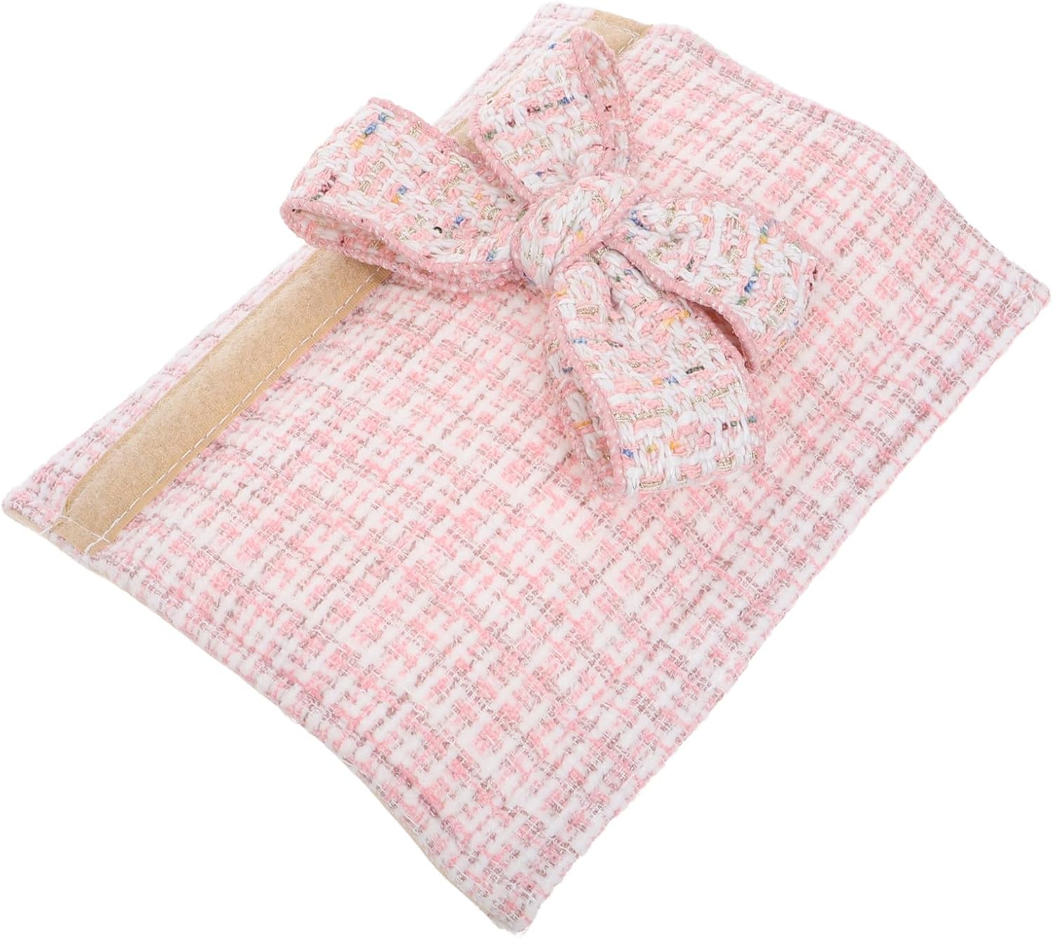 GANAZONO Cute Bow Design Strap Cover Sleeve for Interior and Driver's, Cloth Material with Comfort Protection and Versatile Use, Adorable Kawaii Style Protector