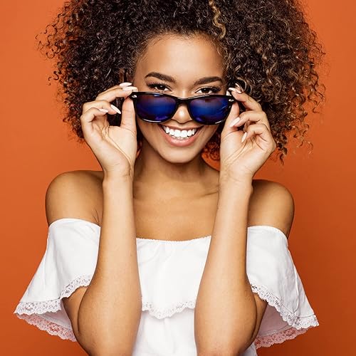 Miniatura 5 de Suministros para regalos de fiesta de colores neón Paquete de 8 gafas de sol unisex