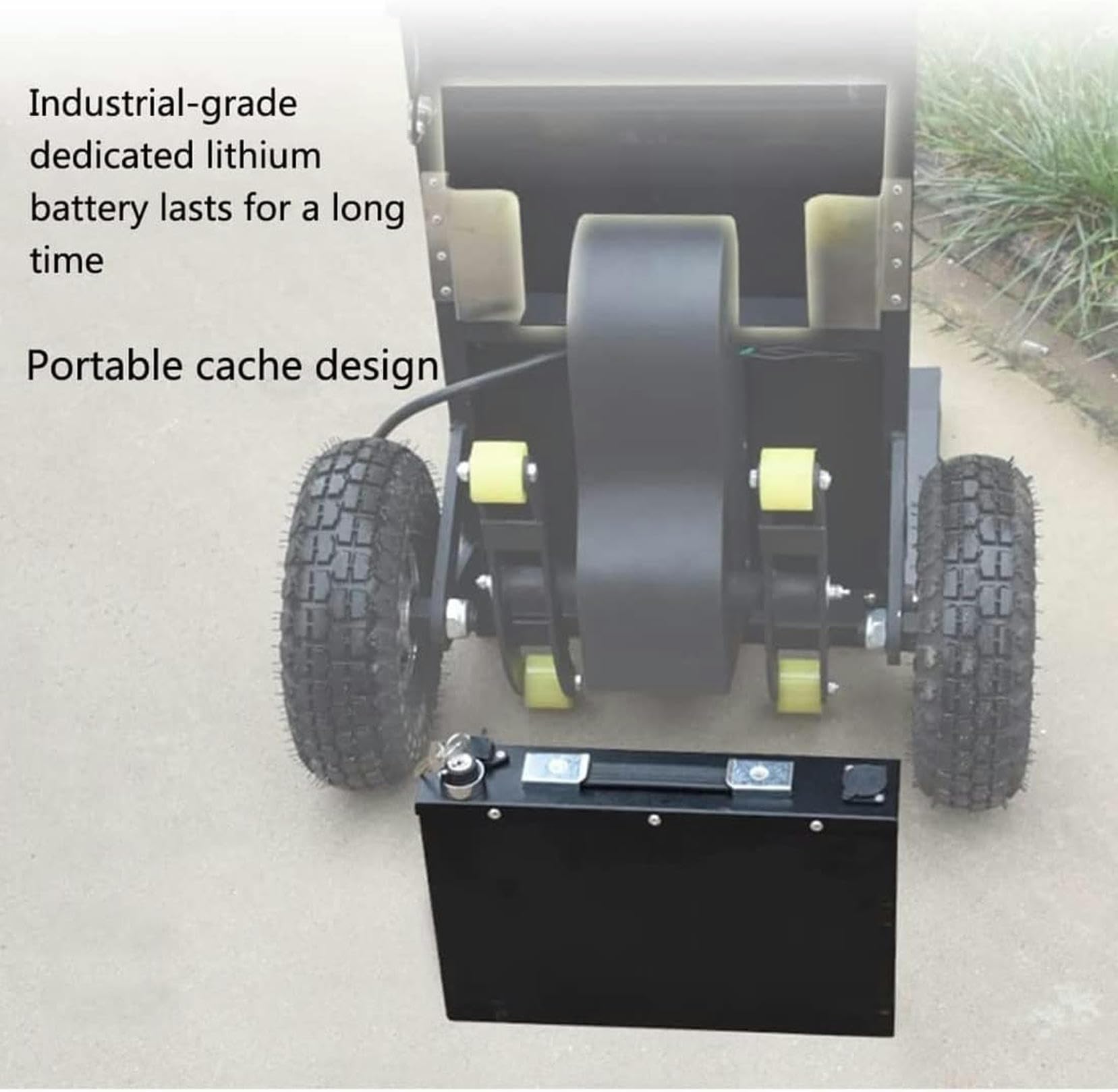 Carrello Elettrico a Mano saliscale Elettrico Carrello saliscale elettrico Carrello saliscale elettrico Carrello saliscale elettrico Caricabile fino a 200 kg - Carrello elettrico a mano che~/