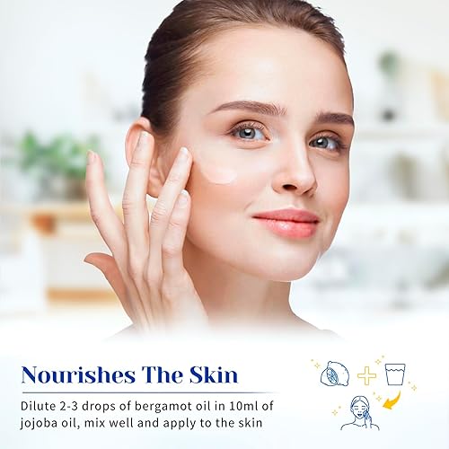 Miniatura 121 de HIQILI Aceite esencial de albahaca de 1 fl oz, 100% puro sin diluir para la piel, difusor, 1.0 fl oz