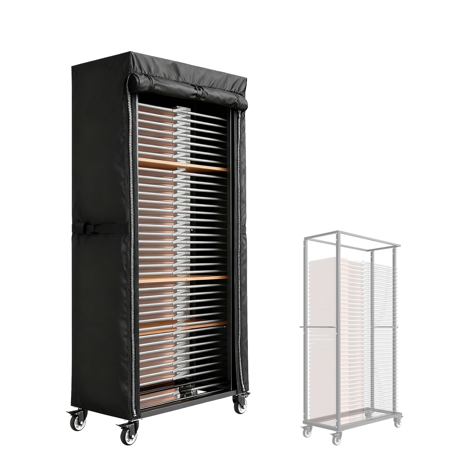 Folding Chair Rack Cover for VEVOR Folding Chair Rack