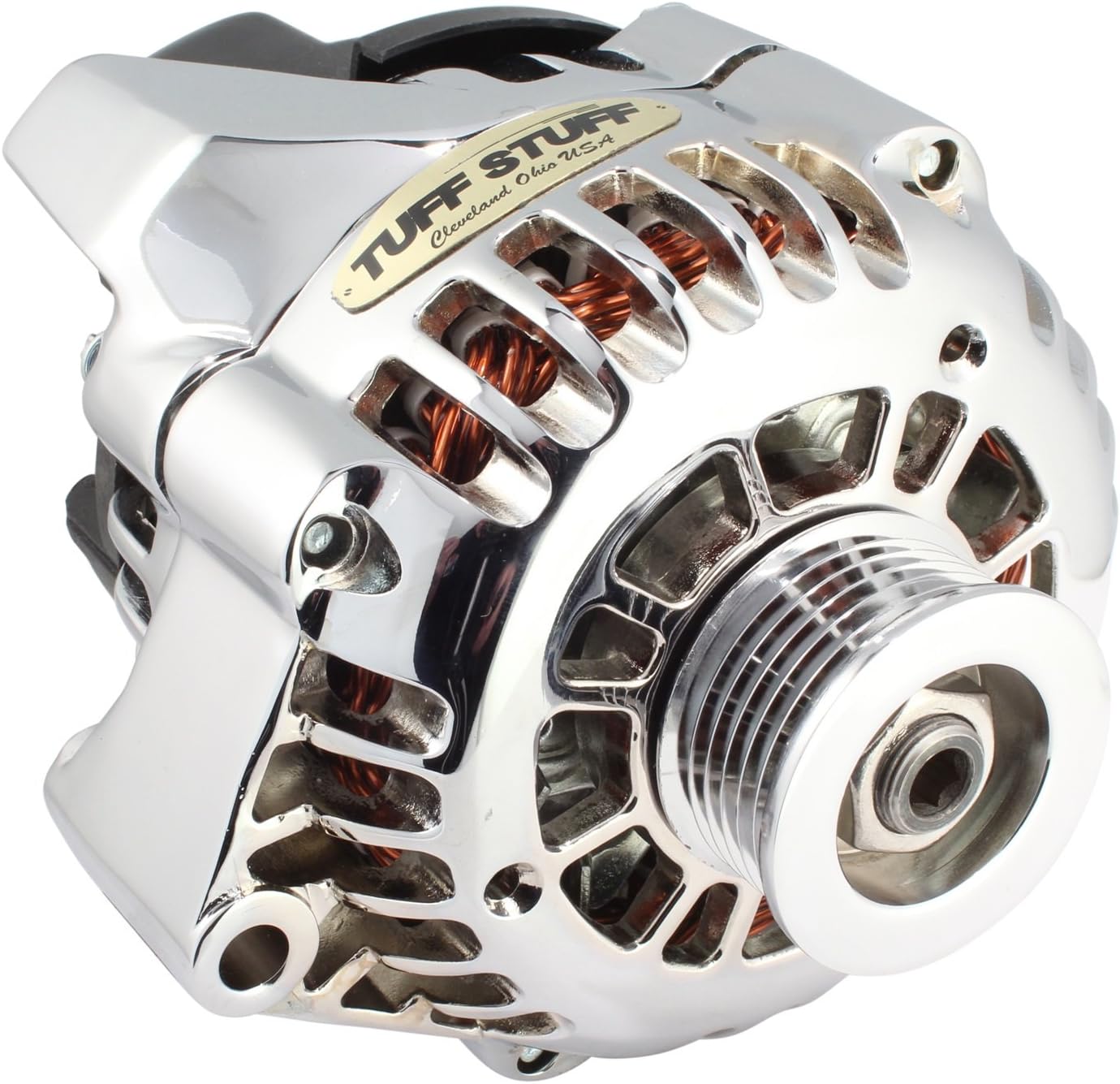 Tuff Stuff 8242NAP Polished Alternator for GM