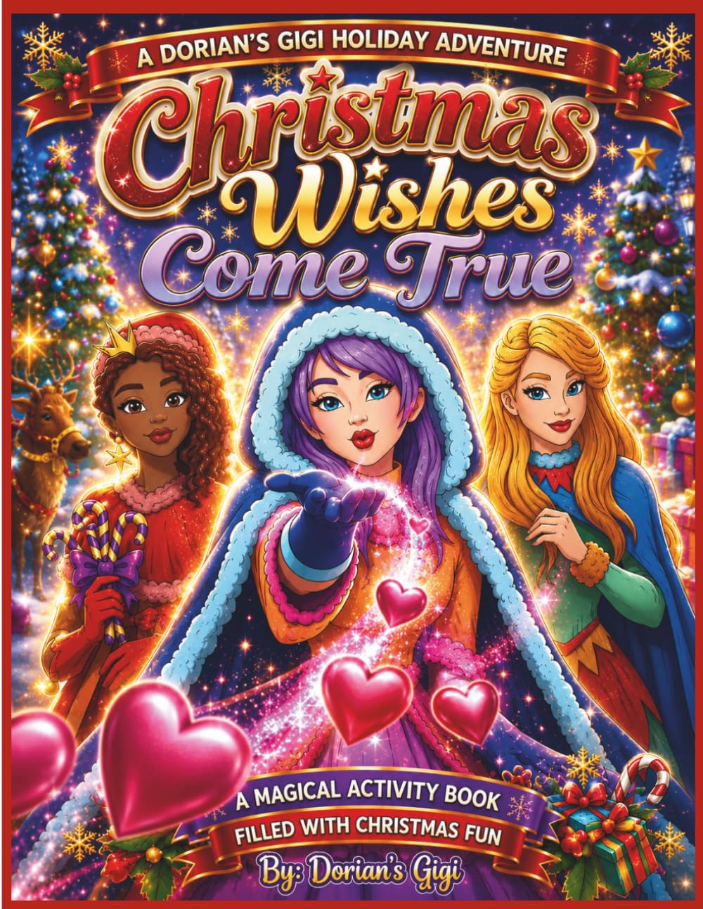 CHRISTMAS WISHES COME TRUE: A MAGICAL ACTIVITY BOOK FILLED WITH CHRISTMAS FUN (DORIAN'S GIGI HOLIDAY ADVENTURES)