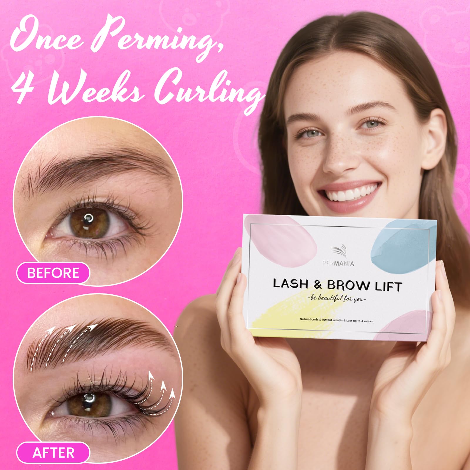 PERMANIA Korean Lash Lift Kit, Eyelash Lift Kit at Home - Image 2