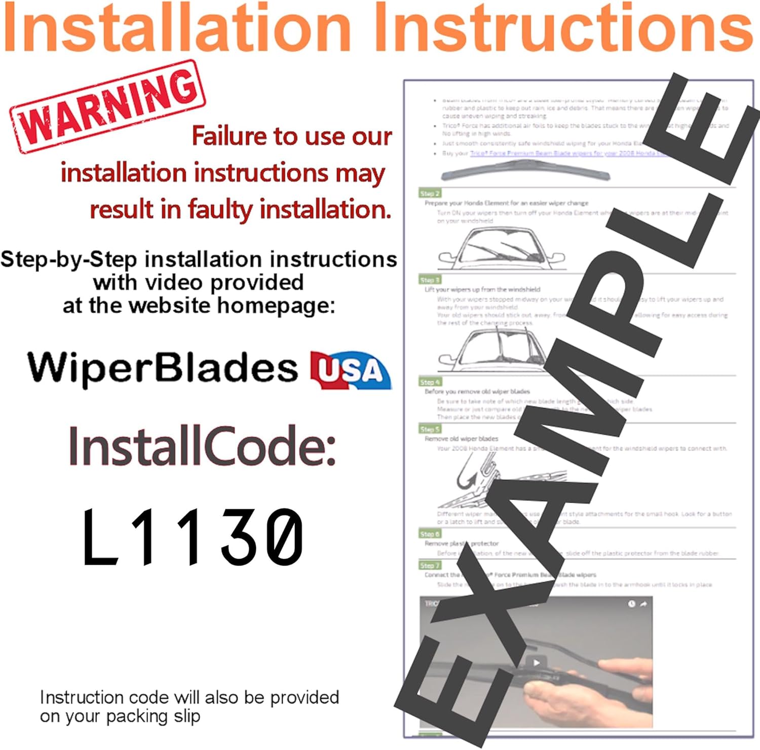 WiperBladesUSA Wiper Set compatible with Cadillac Eldorado 1969 (Set of 2) Wiper Blades