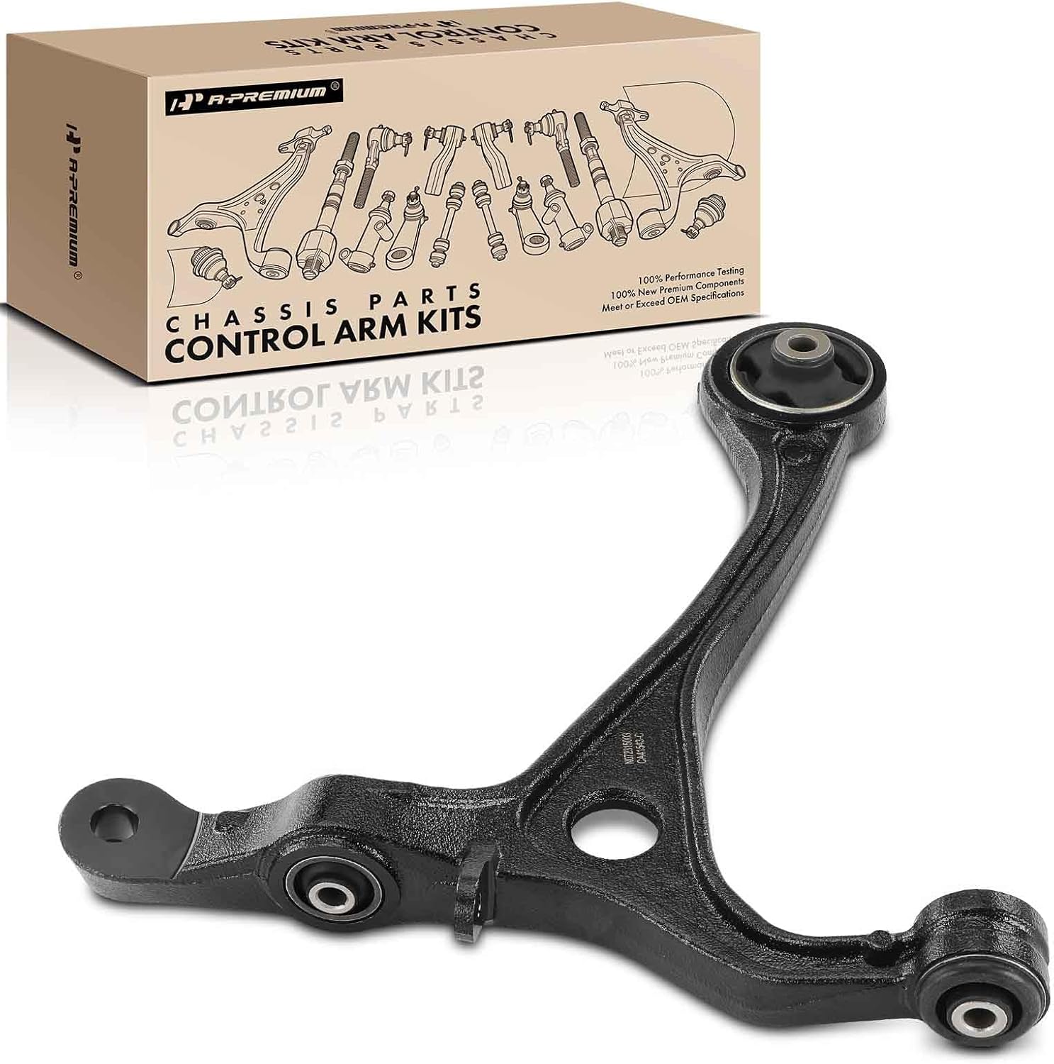 A-Premium Front Left Lower Control Arm, with Bushing, Compatible with Acura TL 2004 2005 2006
