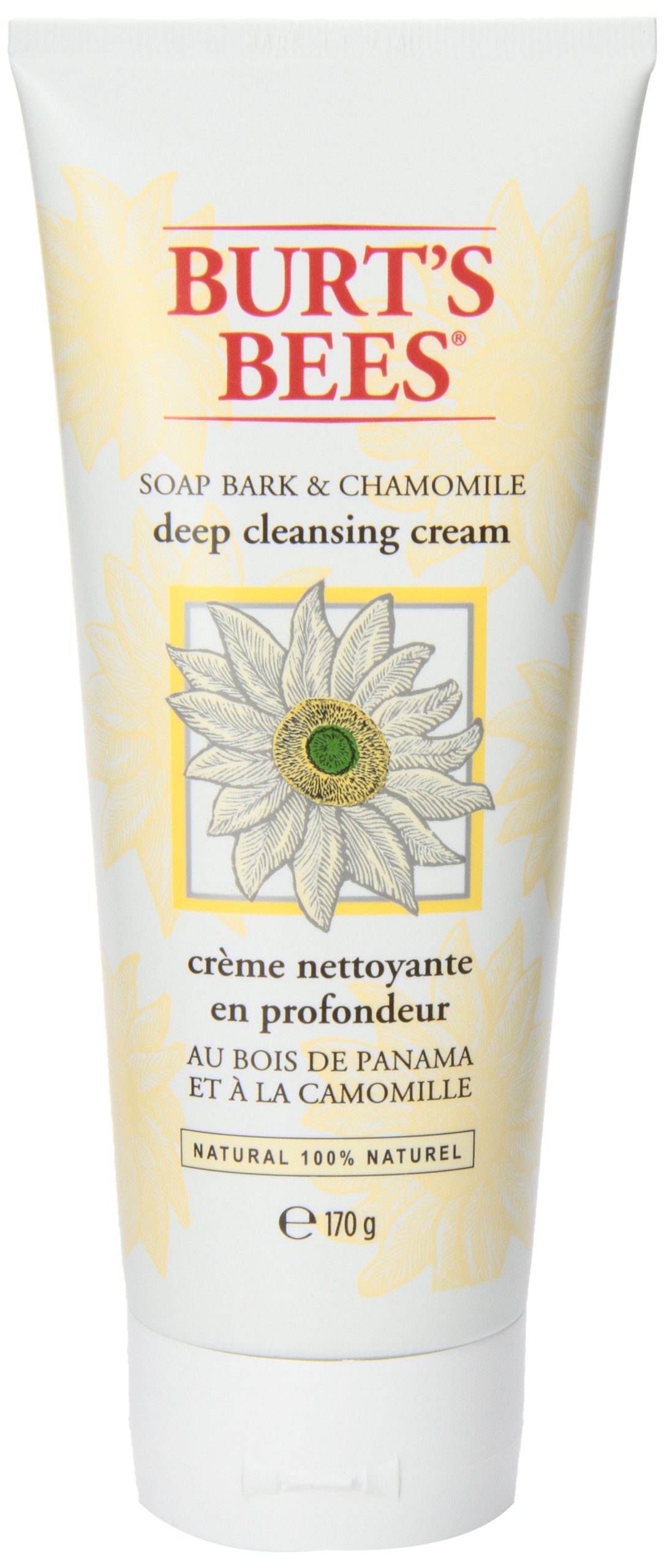 Burt's Bees Cremiger Gesichtsreiniger mit Seifenrinde und Kamille, 170 g