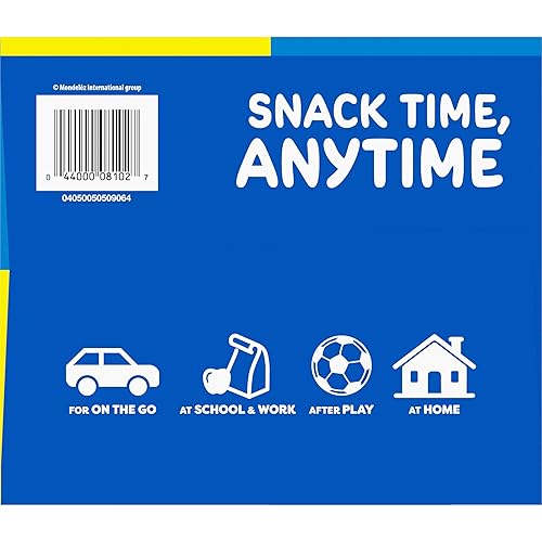 Miniatura 17 de Nabisco Paquete variado de galletas y dulces, dulces SOUR PATCH Kids, mini galletas OREO y mini chips AHOY!, 30 paquetes de aperitivos