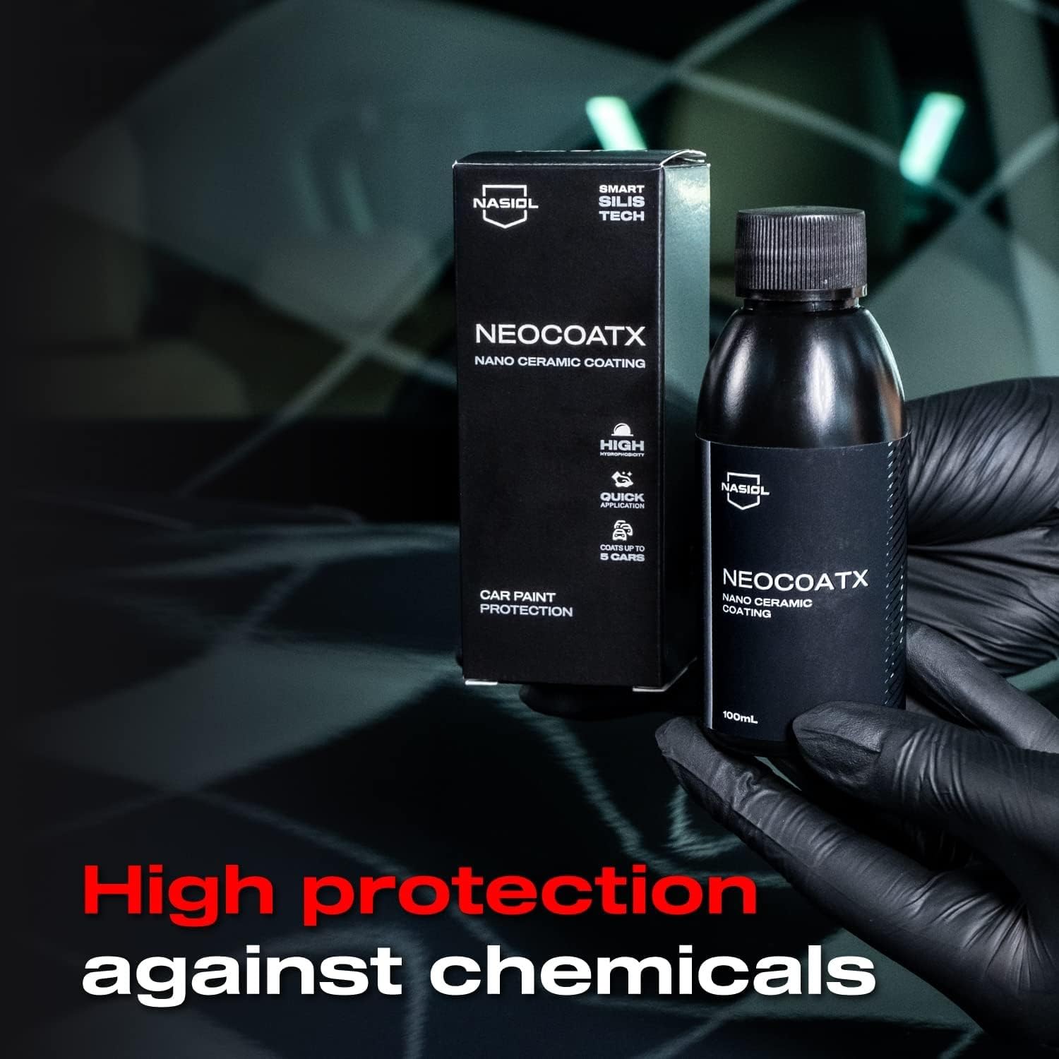 NASIOL - NeoCoat X - Nano Ceramic Coating - Ochrona na 1 rok - 100ml