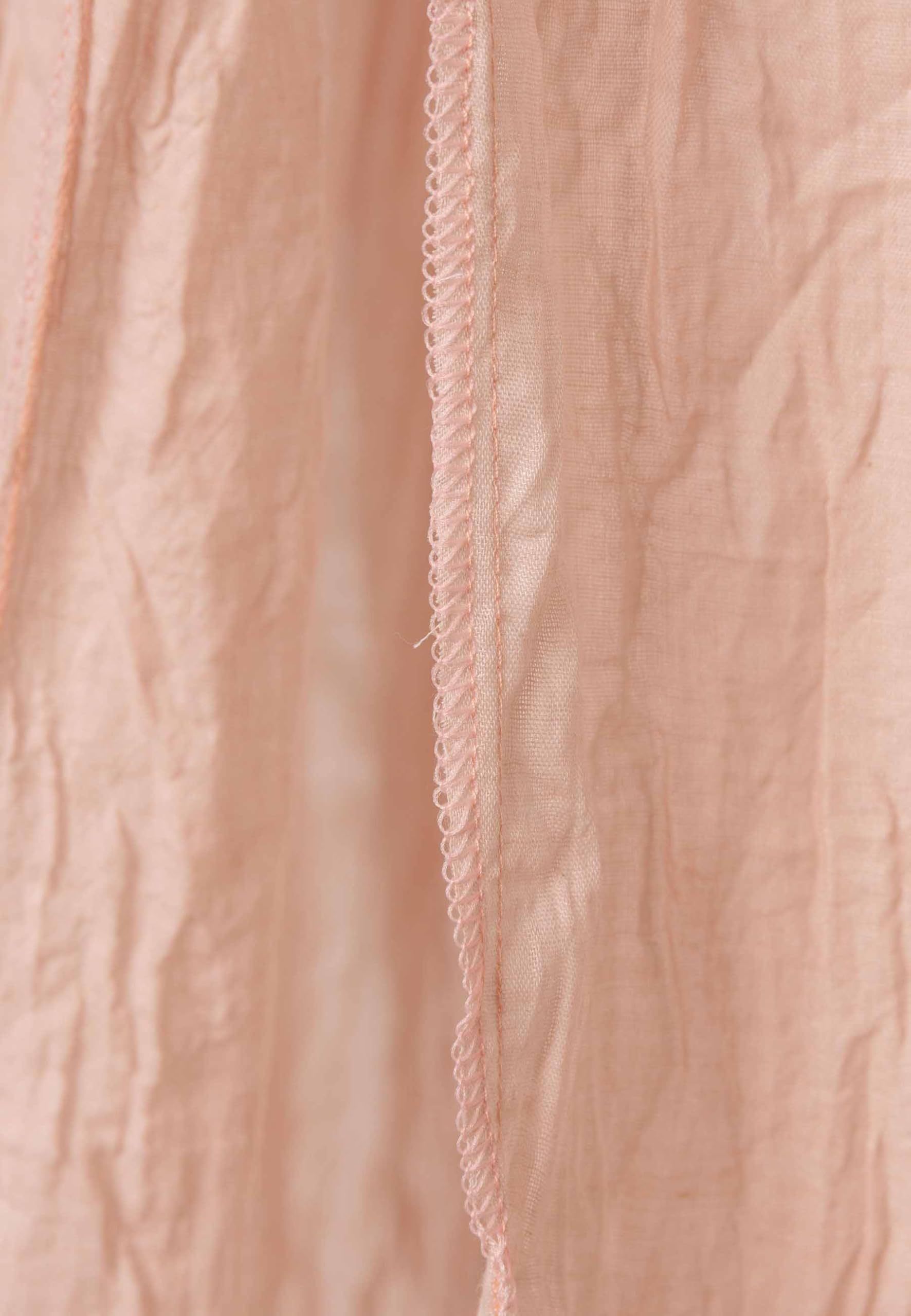 Jollein Baldaquin Vintage Rose Sauvage – Hauteur 245 cm – Certifié Oeko-Tex – Ciel de lit pour lit de bébé et Chambre d'enfant