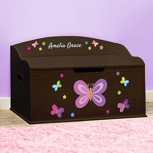 Miniatura 8 de Caja de juguetes personalizada Dibsies Creative Wonders (mariposas y flores, rosa)