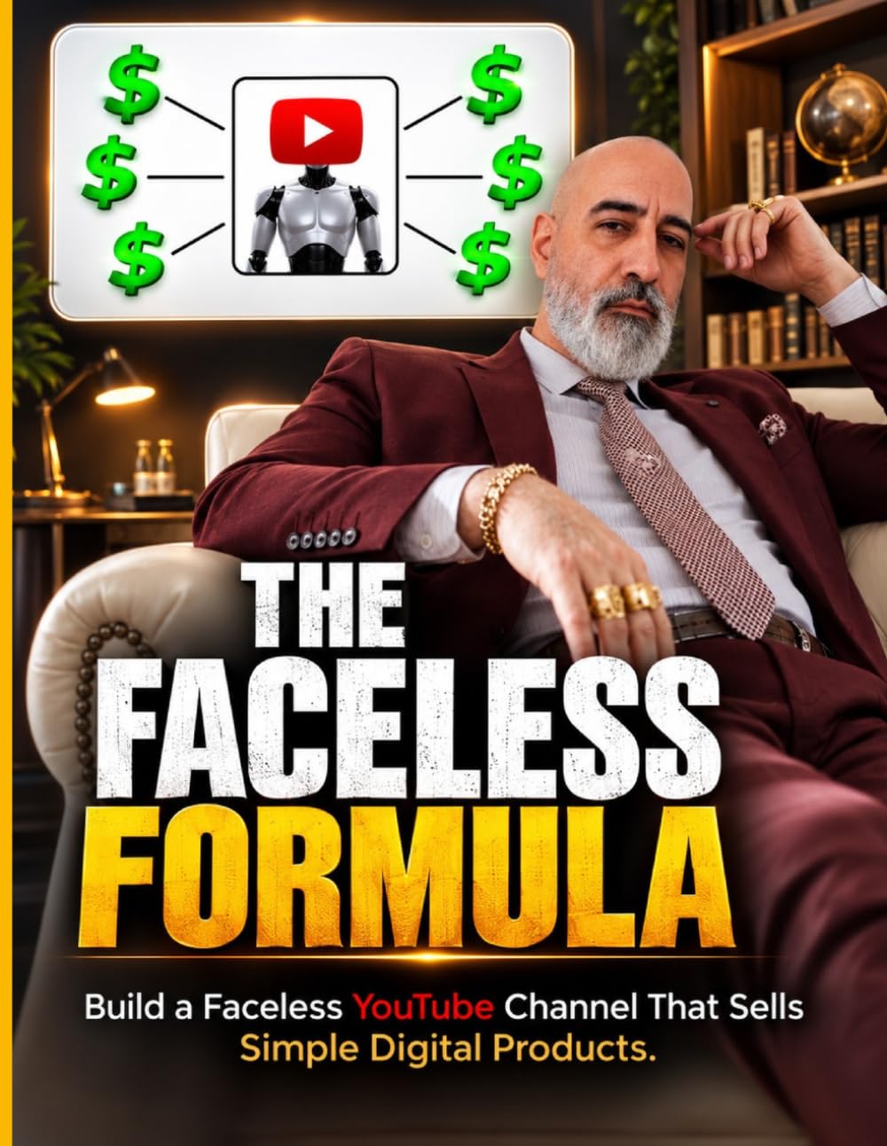 The Faceless Formula: Build a Faceless YouTube Channel That Sells Simple Digital Products - Validate Your Niche, Create Google Sheets People Pay For Monthly, and Post on a Schedule That Sells
