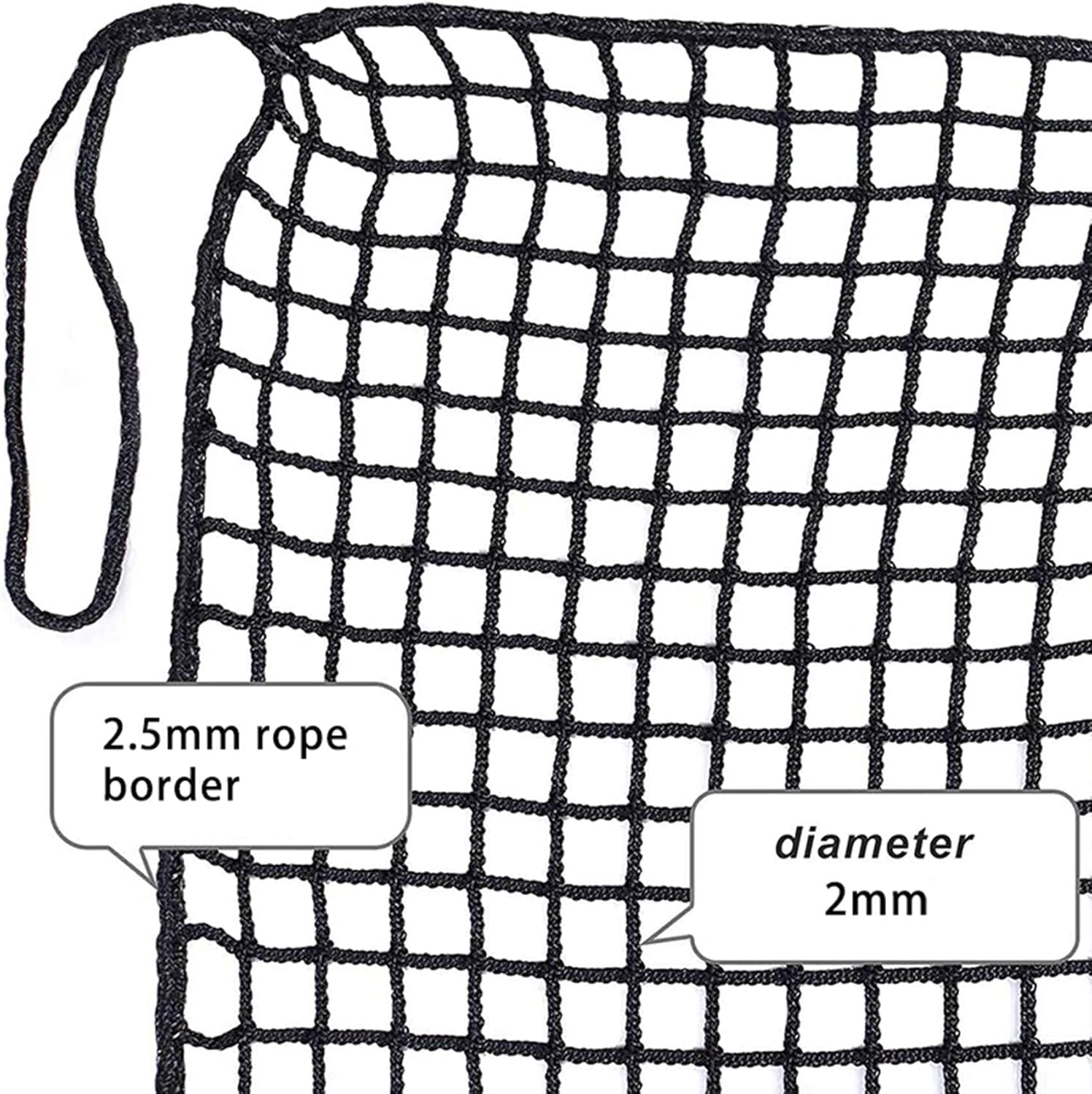 2X Golf Sports Practice Net, Golf Ball Hitting Netting, Golf High Net, Heavy Duty Golf Containment Net