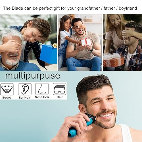 Miniatura 24 de Cabezales de repuesto HQ8 compatibles con la afeitadora Philips Norelco Aquatec, cuchillas HQ8 para afeitadoras Philips Norelco Aquatec para PT720