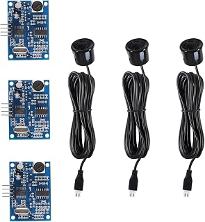 3Pcs JSN-SR04T Integrated Distance Measuring Sensor Transducer Module Ultrasonic Distance Measure with Waterproof Sensor Module JSN-SR04T-V3.0
