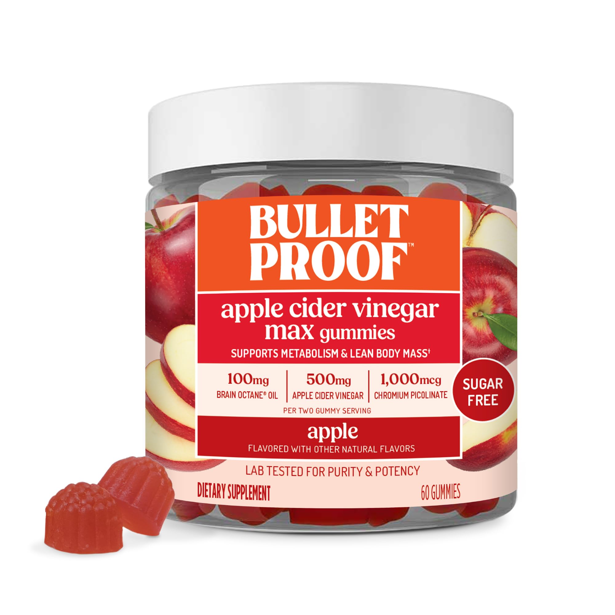 Bulletproof Apple Cider Vinegar Max Sugar-Free Gummies