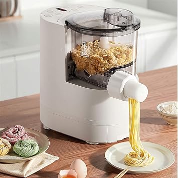 Pasta Maker Machine Household Electric Pasta Machine Smart Pasta Machine Most Suitable for Homemade Pasta Fresh Dough Making Tools Ramen Noodle Maker