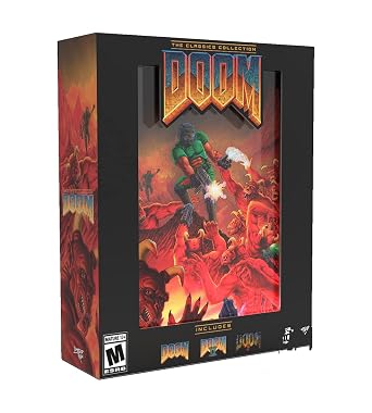 Limited Run #395 DOOM The Classics Collection Collectors Edition PS4