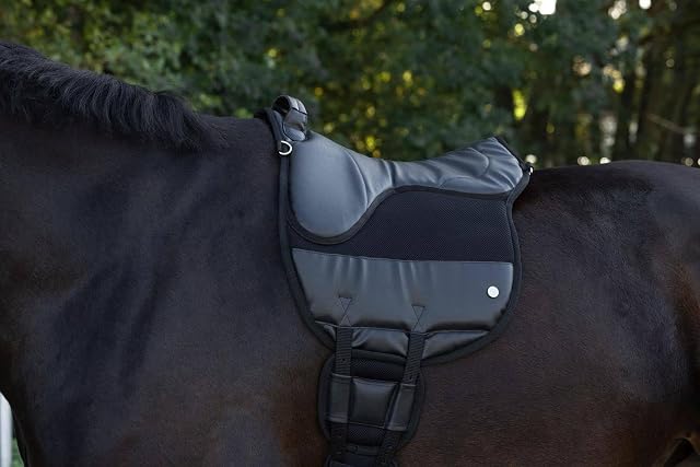 Foto 2 de 2 de Covalliero - Almohadilla de Equitación AiRide, Accesorio para Montar, Negro, 50cm, Caballos, Lavable a máquina