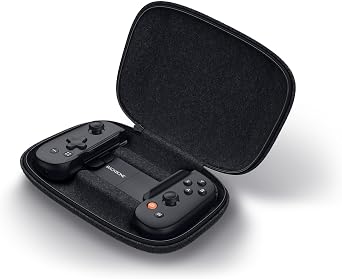 BACKBONE One Controller Case Lightweight & Durable Backbone Case with Travel-Ready Storage for Your Mobile Gaming Controller, Molded Felt Giftable Organizer for Gamers Black