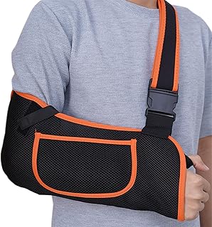 Chngna Arm Sling Shoulder Injury with Adjustable Shoulder Strap Support Brace Breathable Arm Sling for Shoulder Injury for Dislocated Fracture Strain Arm Support Sling