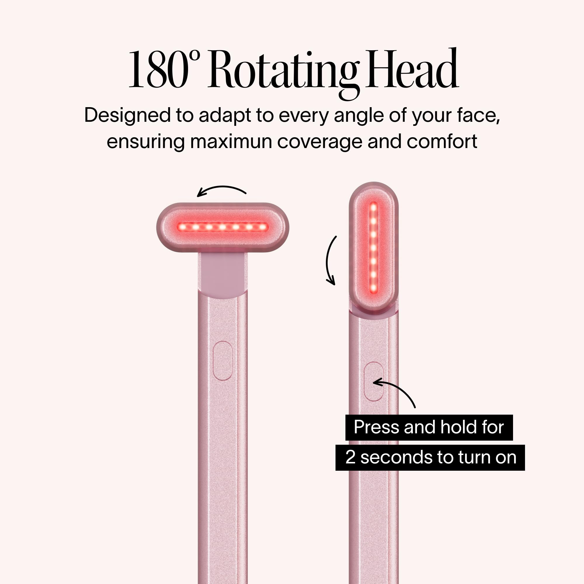 Solawave 4-in-1 Red Light Therapy Wand for Face & Neck