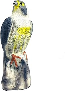 GiftExpress 16.5" Scarecrow Eagle Fake Hawk Decoy Statue, Pest Repellent, Bird Control, Garden Protectors, Outdoor Falcon ...