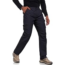 Lzzidou Mens Hiking Cargo Pants Water Resistant Ripstop Tactical Work Trousers Lightweight Quick Dry Outdoor Gear