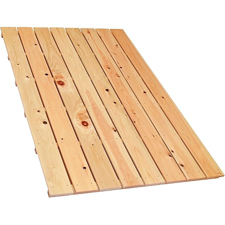 Amazon Co Jp 国産ひのき すのこ 8枚打 幅 1cm 奥行き74 3cm ワケあり ホーム キッチン