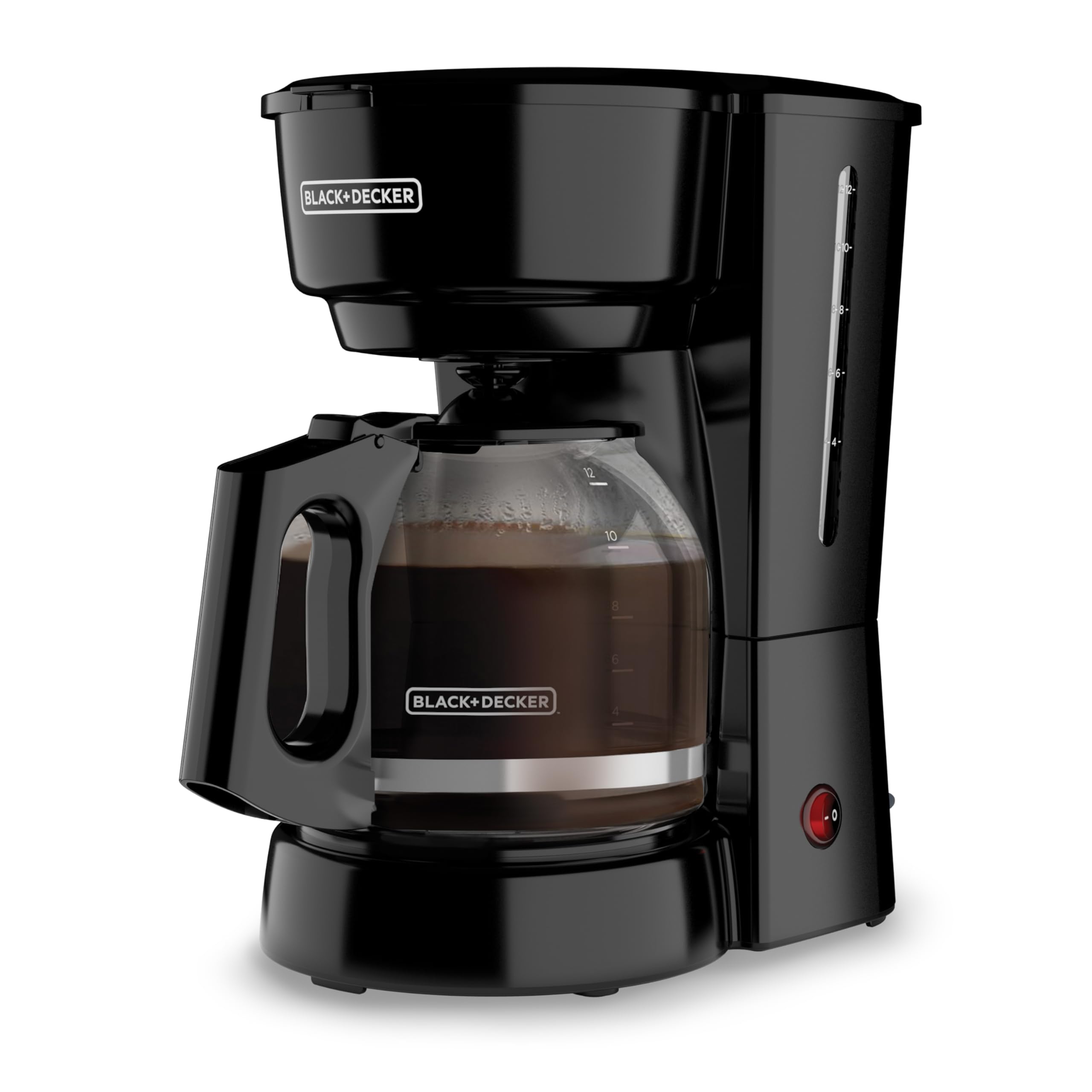 Black+Decker Cafetera 12 Tazas con Sistema de Goteo Vortex — CM0916B
