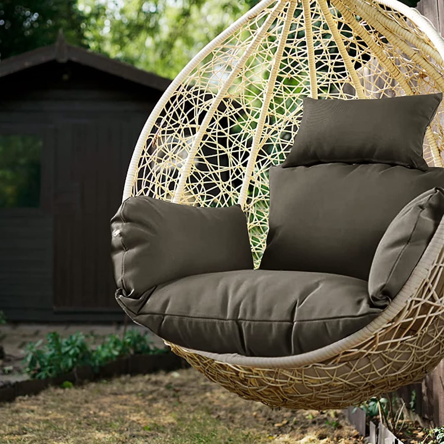 half egg chair outdoor