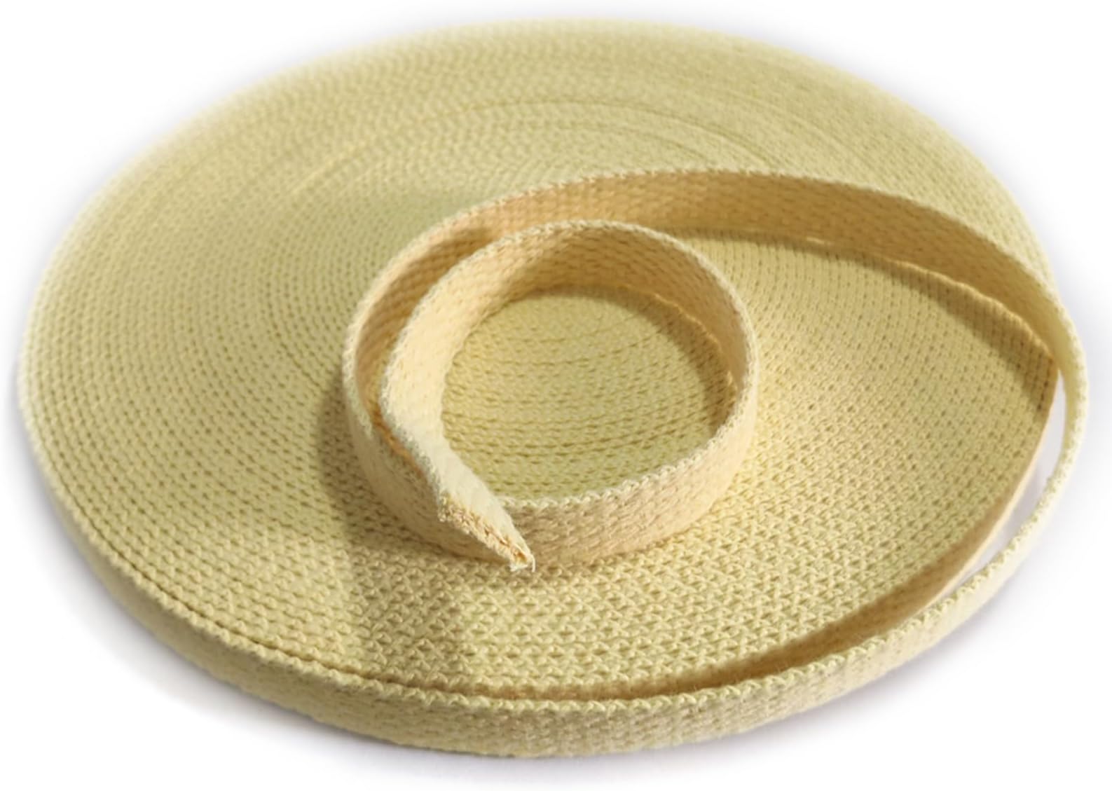 Fire Props Maker Material Flow Juggling Art Sideshow Performer Poi Fire Sword 3/4'' Aramid Webbing 19 * 3mm Pure Kevlar Wick - Length 98 Ft.