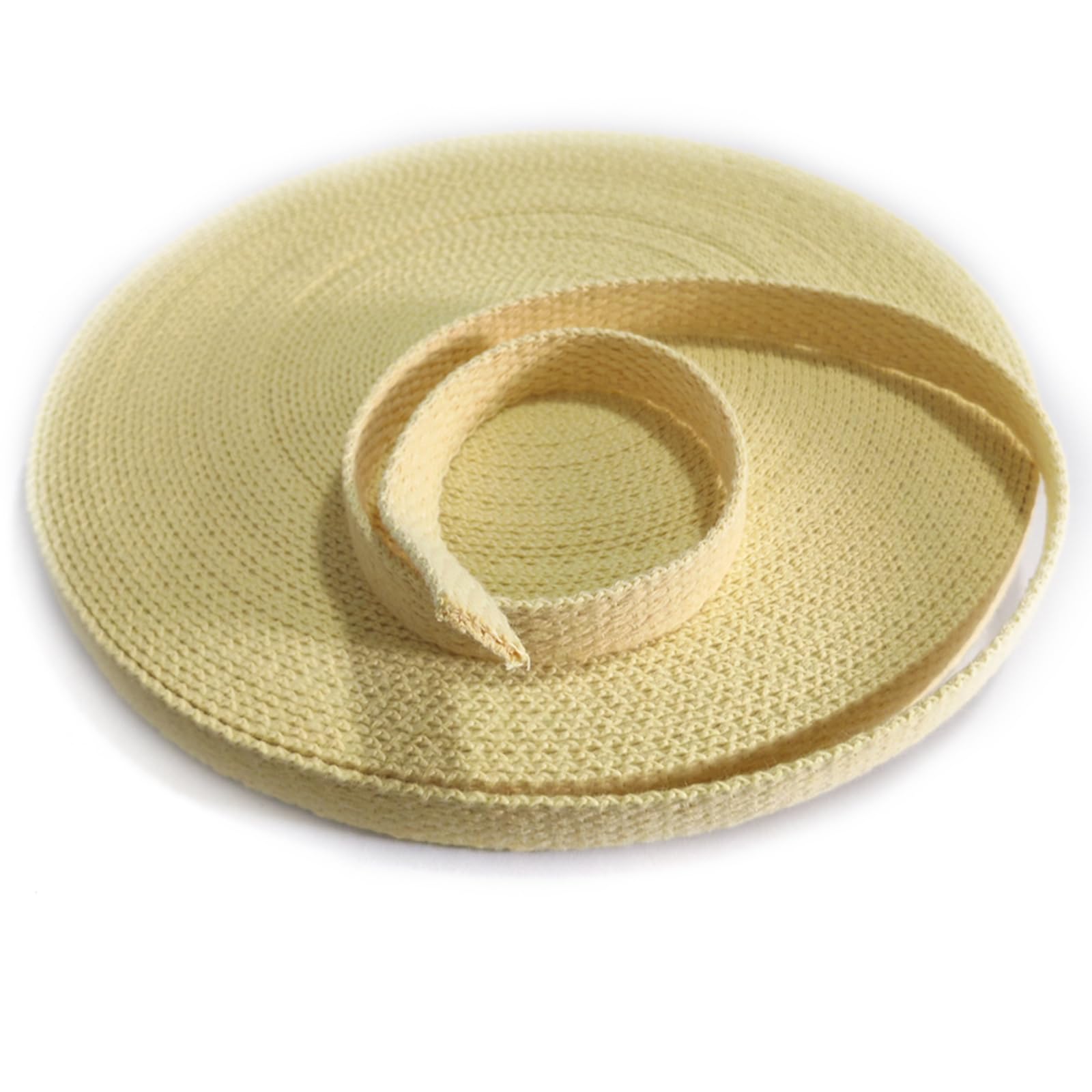 Fire Props Maker Material Flow Juggling Art Sideshow Performer Fire Poi Fire Sword 3/4 '' Aramid Webbing 19 * 3 mm Pure Kevlar Wick - Lunghezza 2,9 m.
