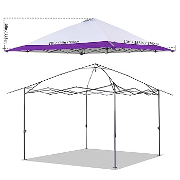 Amazon.com : JANCANOPY 13x13 Canopy Replacement Top with Air
