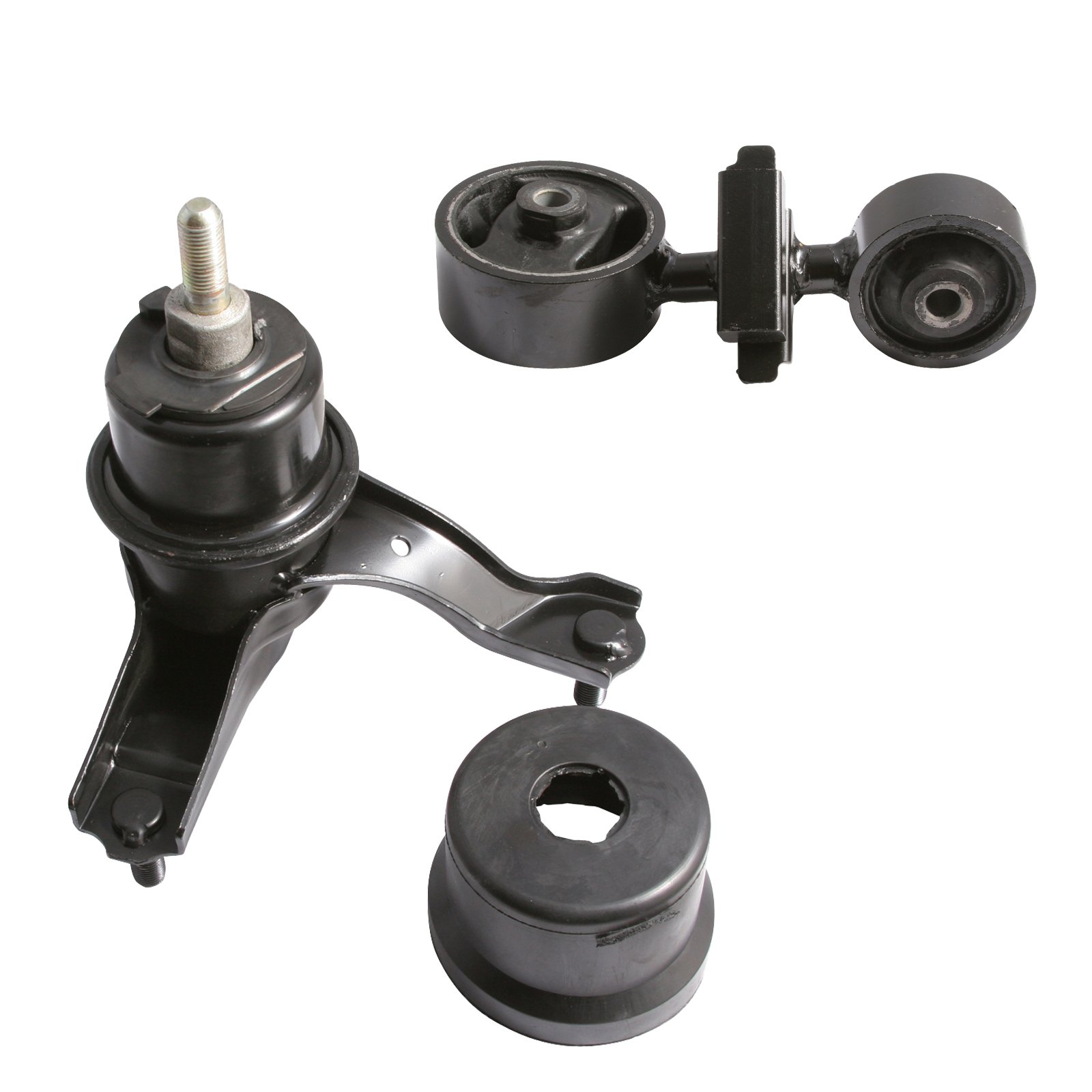 Autopartkingdom Engine Motor Mount Set – Front, Rear & Auto Trans Mount – For 2002-2008 Toyota Camry – 3-Piece Kit-526063