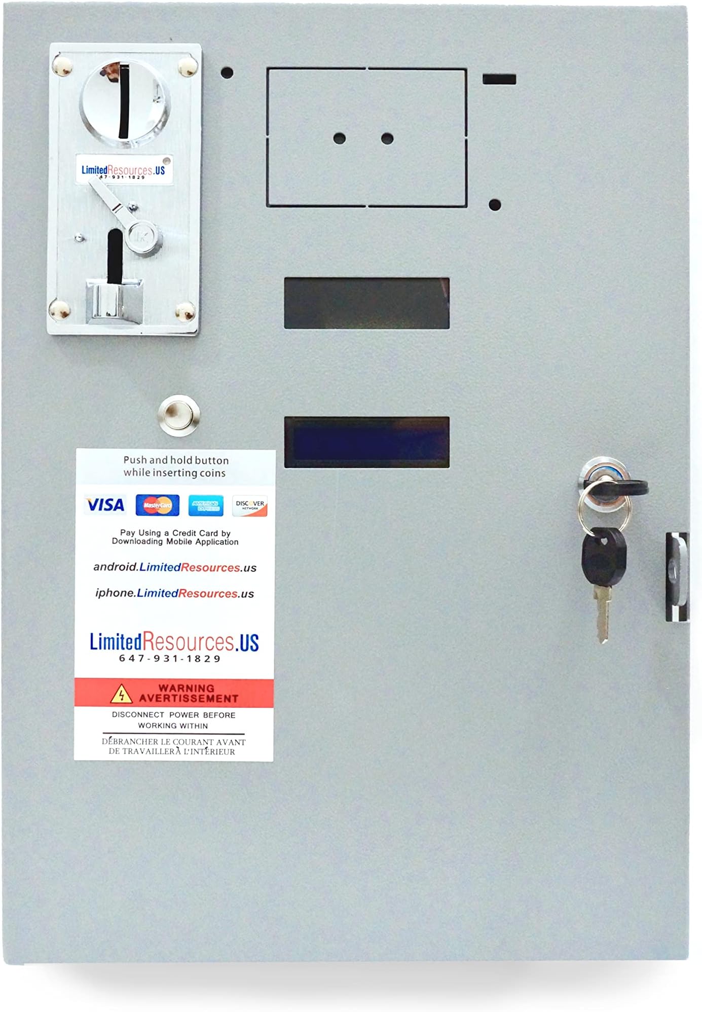 Coin Operated Timer Control Power Supply box 110V