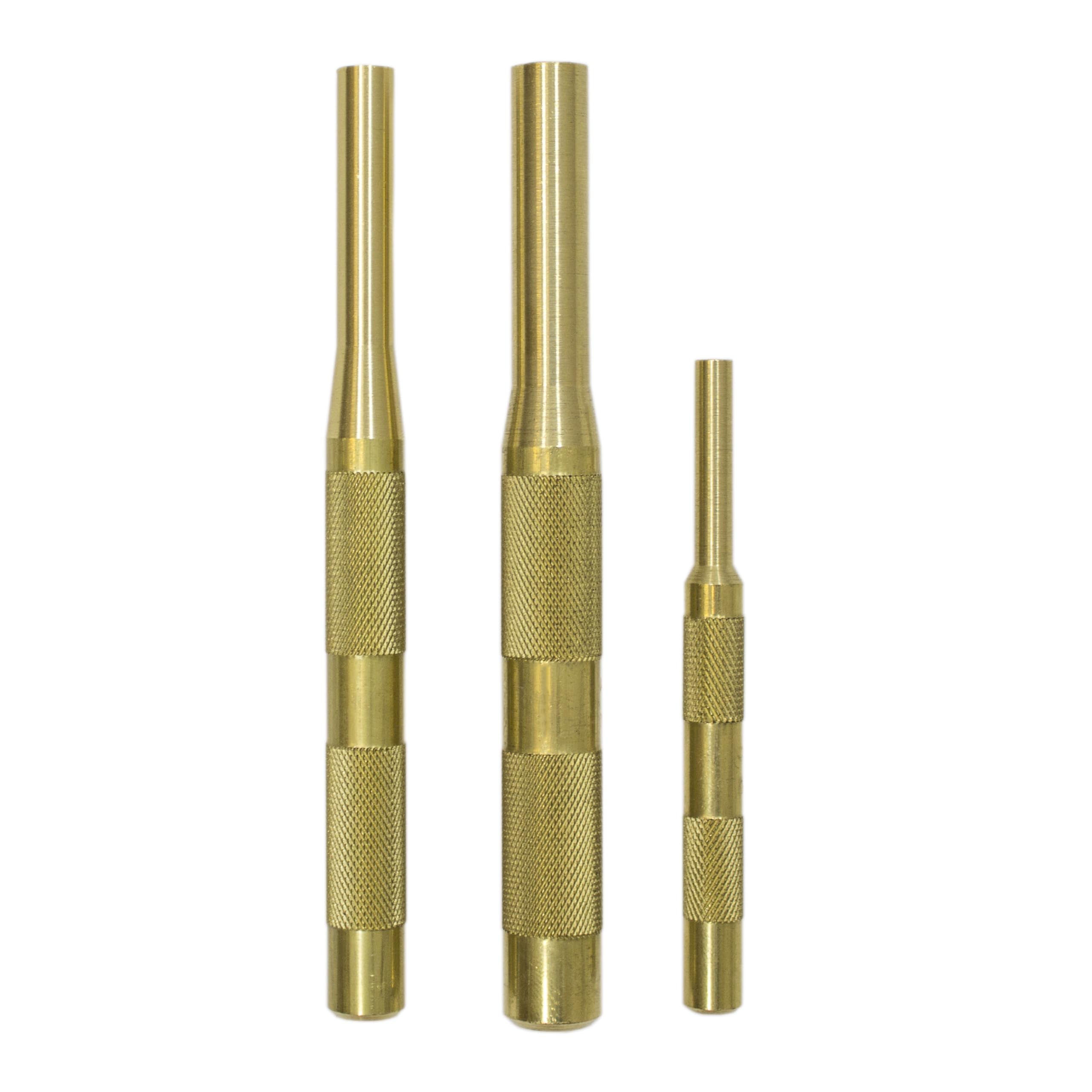 Mayhew Herramientas 10 Piezas Latón Pin Punzones, 67004