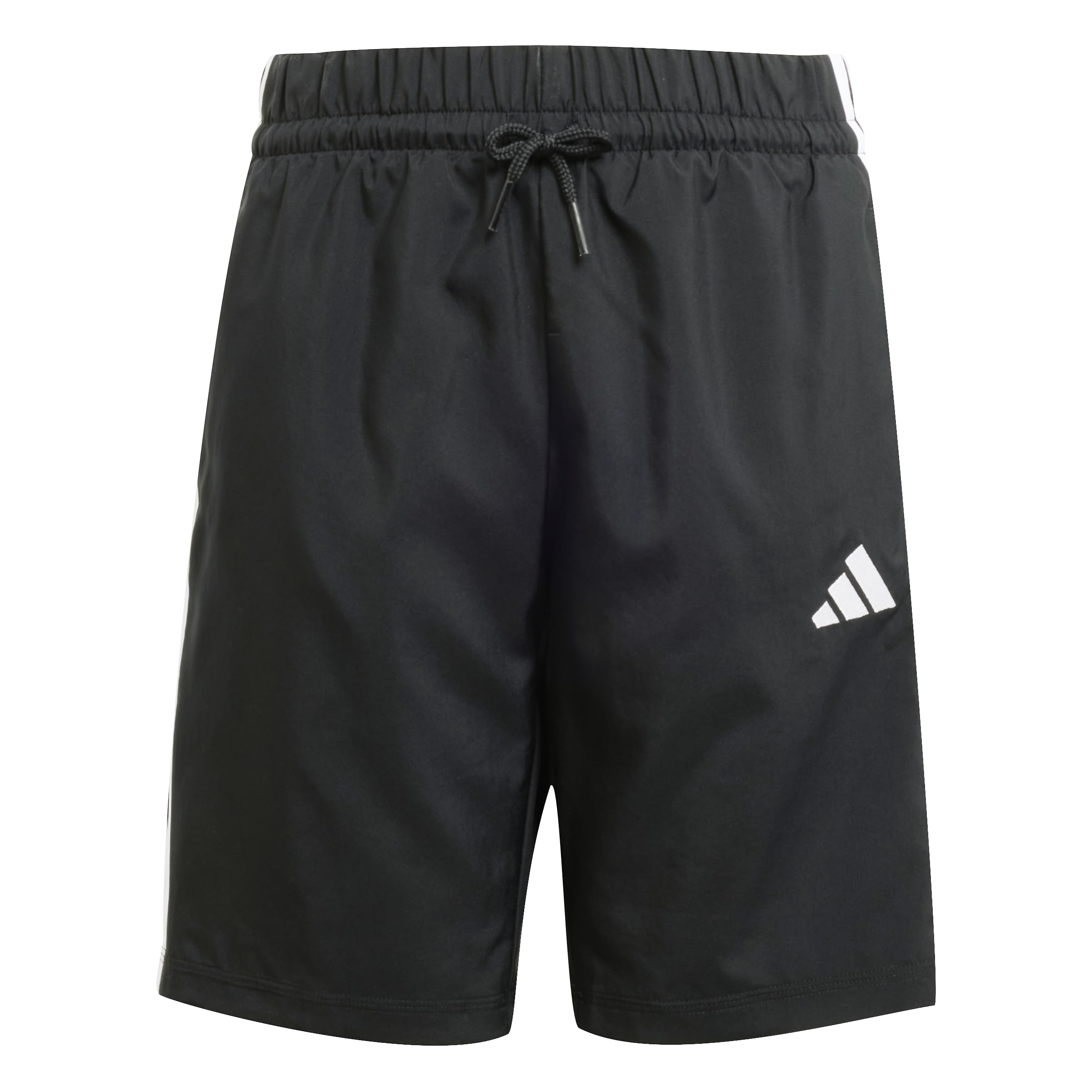 adidas Unisex Kids Essentials Climacool Stripes Shorts, Black/White, 11-12 Years