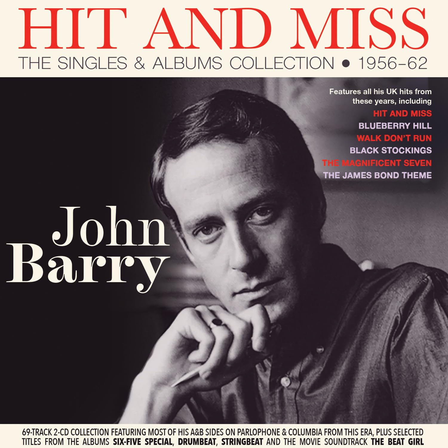 Hit And Miss - The Singles & Albums Collection 1956-62 - John Barry