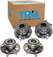 Vista 96 de TRQ Par de conjunto de cubo de cojinete de rueda delantera izquierda derecha, 2 piezas compatible con Lexus GX460 2003-2009 GX470 2003-2023 Toyota