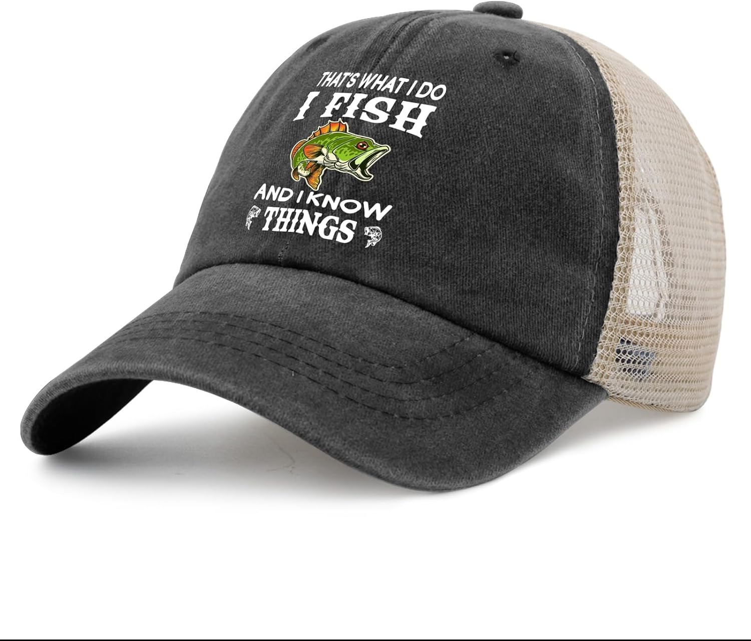 Hat Women Want Me Fishes Fear Me Hat for Women Dad Hats Trendy Caps - Image 2