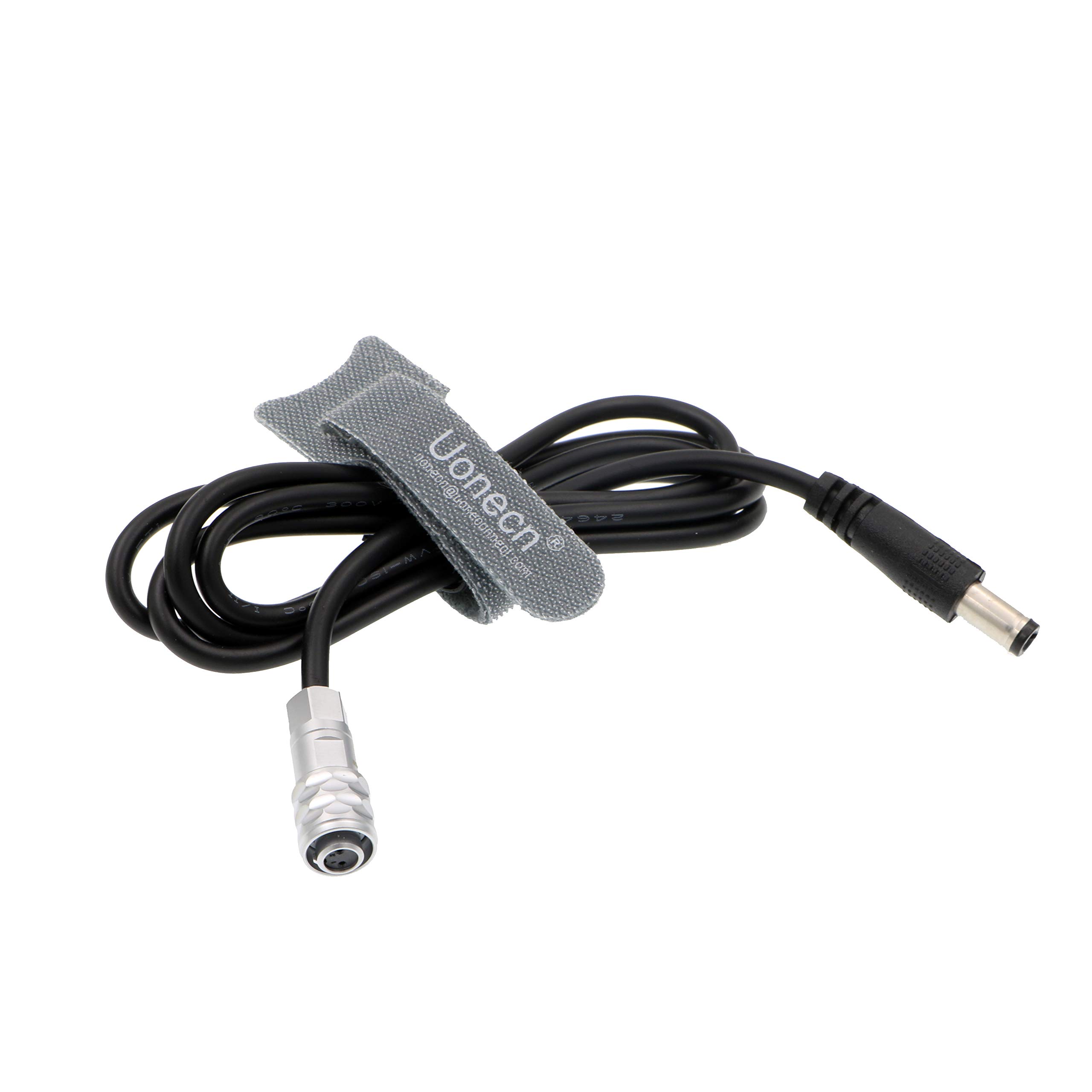 Uonecn Cavo di alimentazione per Blackmagic 4K BMPCC 4K 2 Pin a DC Pocket Cinema Camera