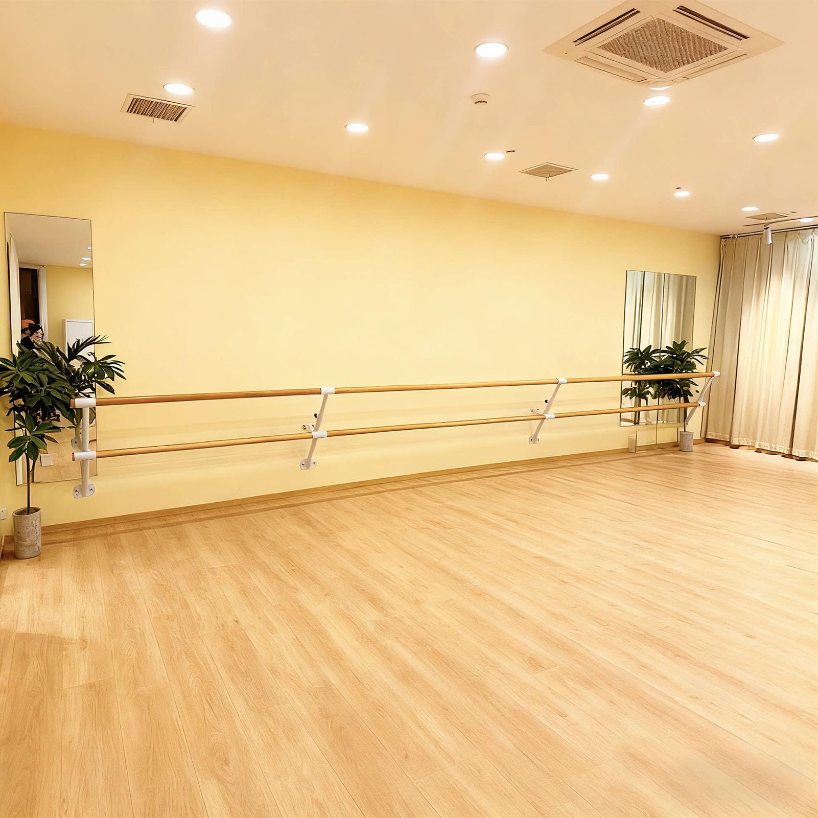 Parete portatile legno Ballet Barre Bar Barra di stretching per Home Club