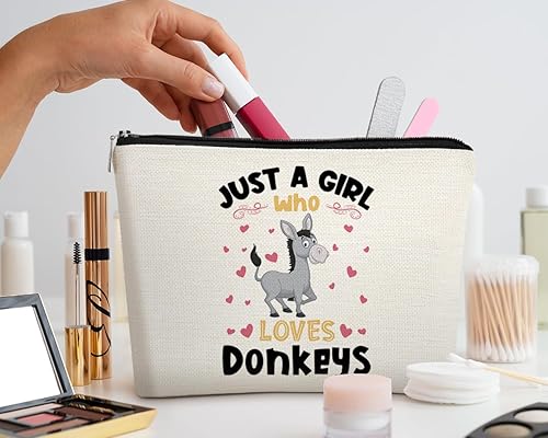 Miniatura 9 de EXUQO Just a Girl Who Loves Corgi, bolsa de maquillaje Corgi, bolsa de cosméticos, bolsa de aseo de viaje, bolsa con cremallera, regalos para mamá