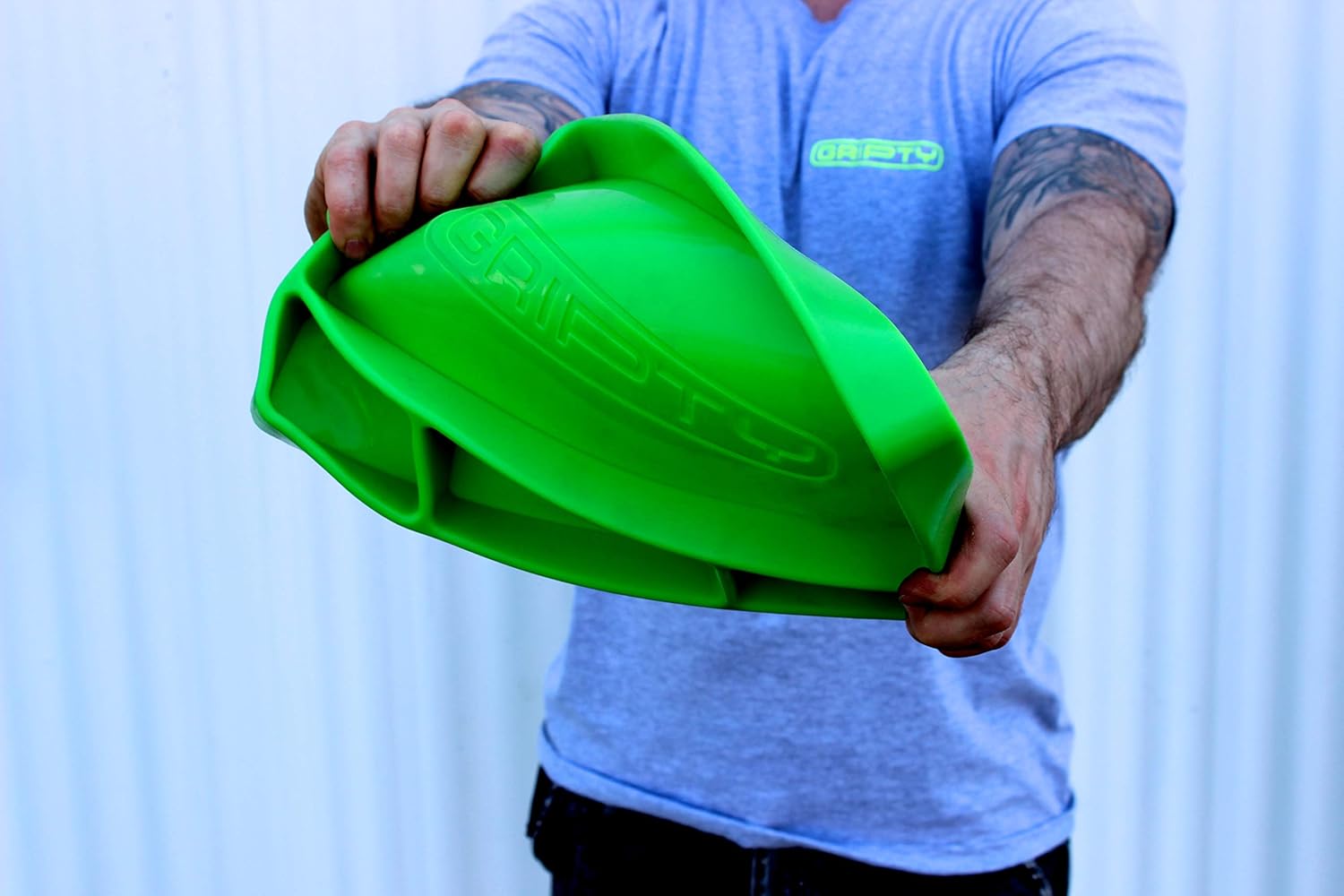 Gripty | PREMIUM Silicone Tool Tray | Flexible | Multi Purpose Mat | Portable Tool Box Organizer | No Magnets | Easy Clean Up | (Medium-ORIGINAL Green) : Automotive