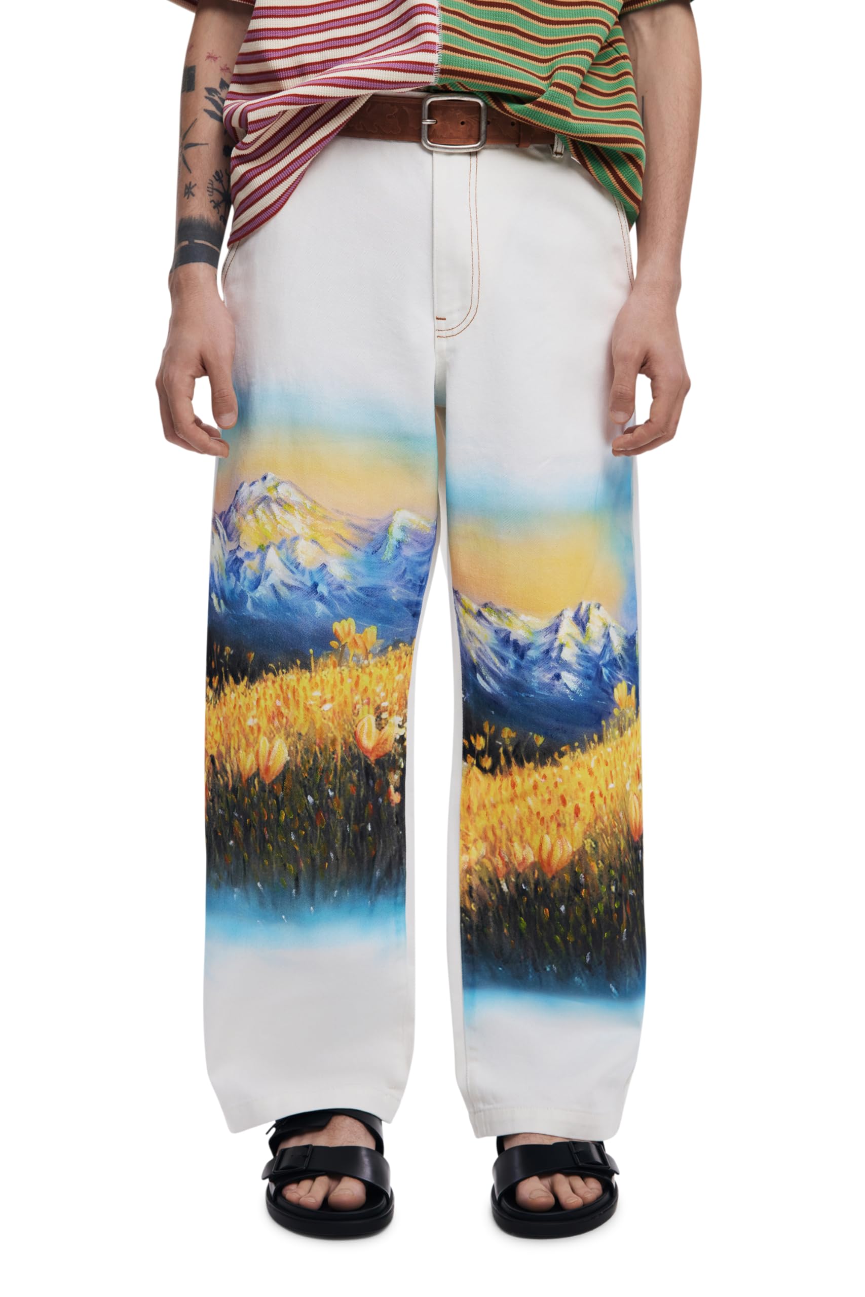 Desigual Pant_Painted Pants para Niños