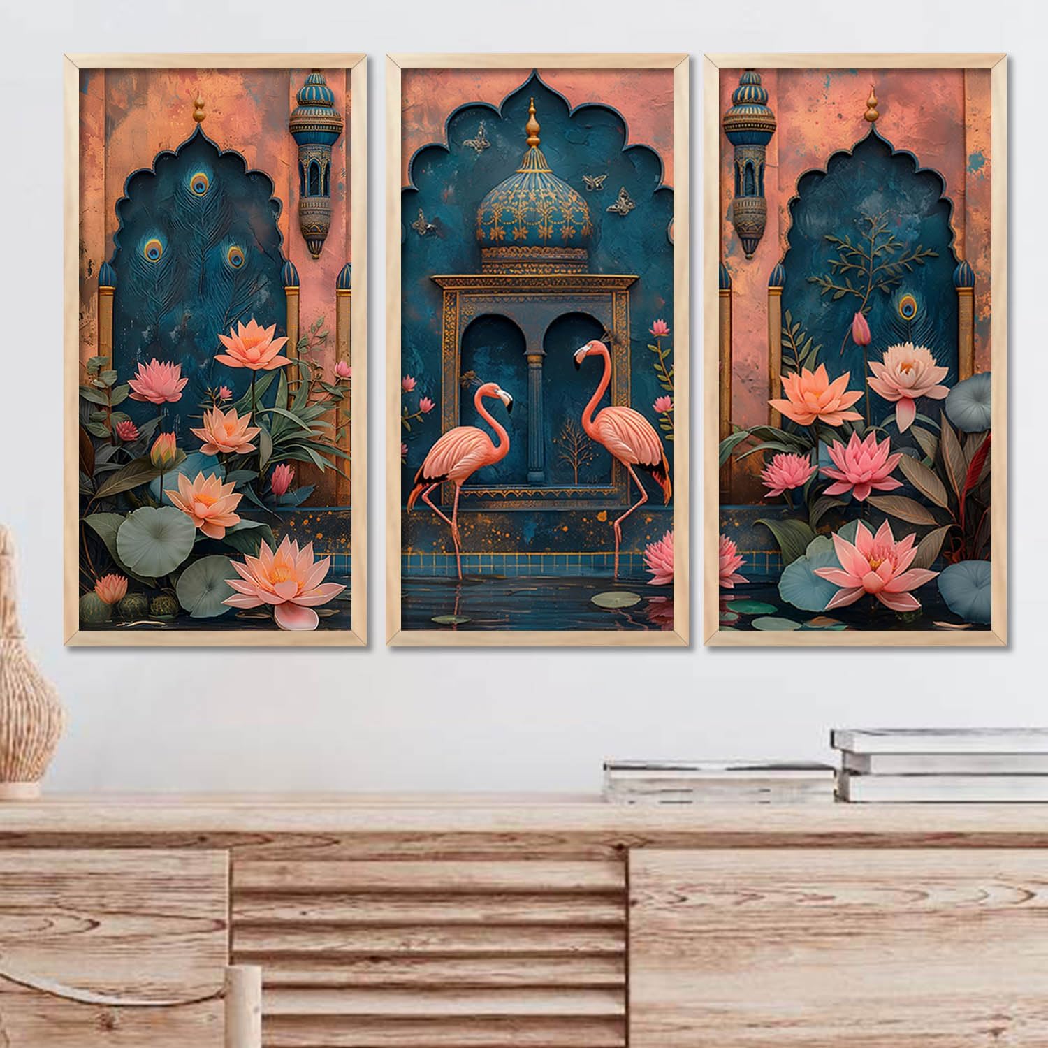 WALL HUNT - Pichwai Painting for wall Decoration |Traditional Indian