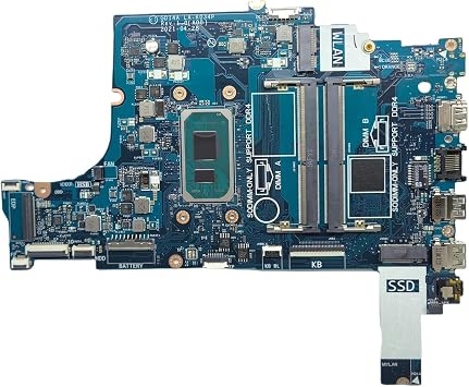 0FVP0F FVP0F Replacement for Dell Vostro 3400 Laptop Motherboard GDI4A LA-K034P System Board CPU Mainboard Gold 7505 Processor