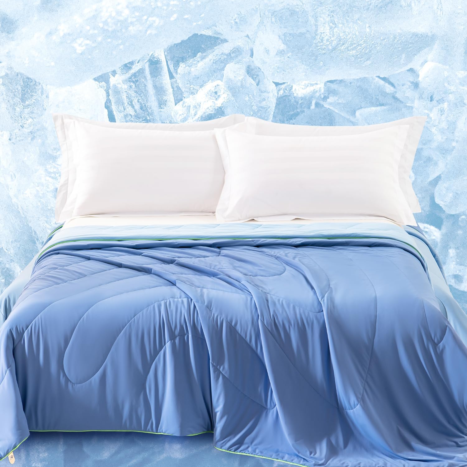 Kivik Cooling Comforter King for Hot Sleepers, Summer Down